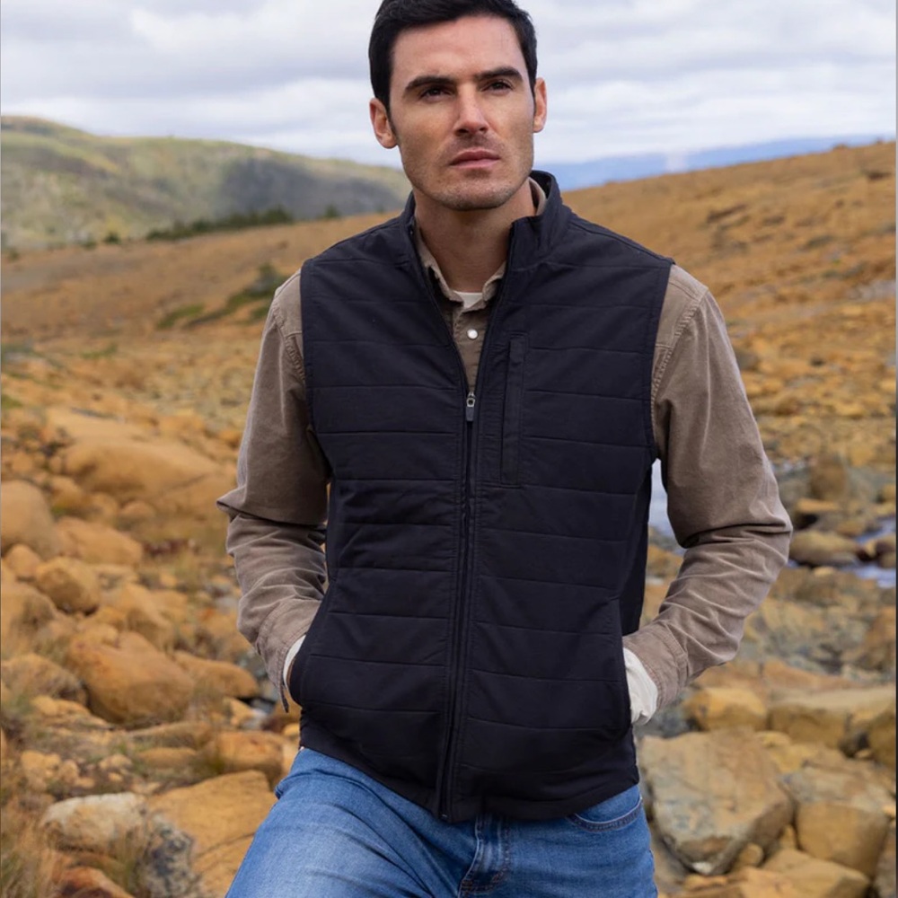 Tailor Vintage Performance Channel Quilted Vest